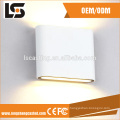 White Smart Powder Coated Finish Outdoor LED Wall Lamp Light Housing